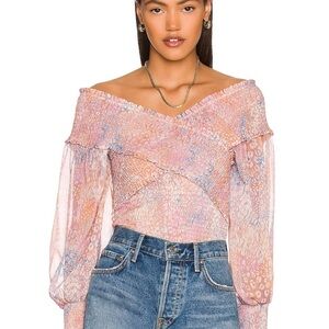 Steve Madden Orange You Dreamy Top